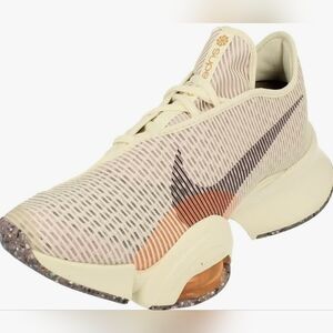 Nike Air Zoom  Women's Cream and Orange Athletic Shoes Size US7/EUR 38